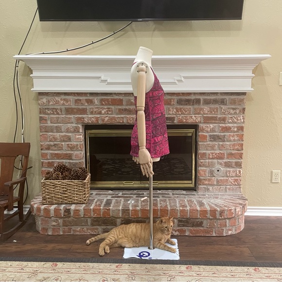 Nike DriFit pink patterned athletic racerback tank top / M / Excellent condition - Picture 8 of 13